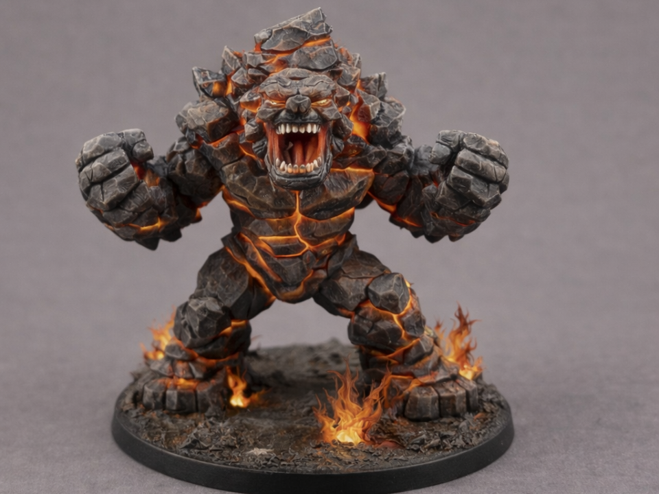Raging Lava Titan