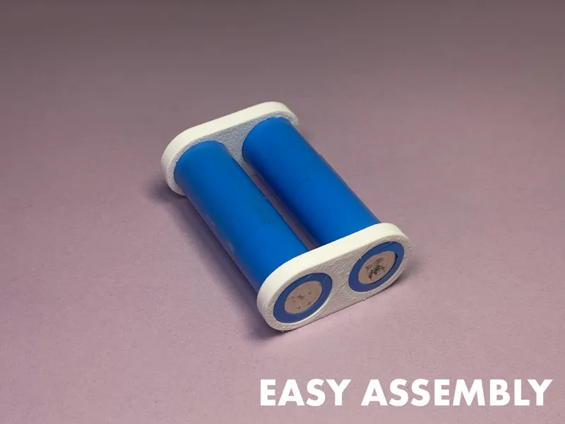 18650 Cell Holders for DIY Battery Packs