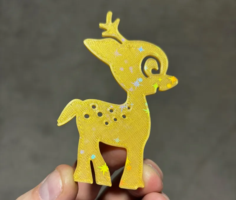 Little Deer - Christmas Tree Ornament or Deco.