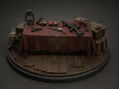 Resident Evil Merchant's Shop| Display Stand