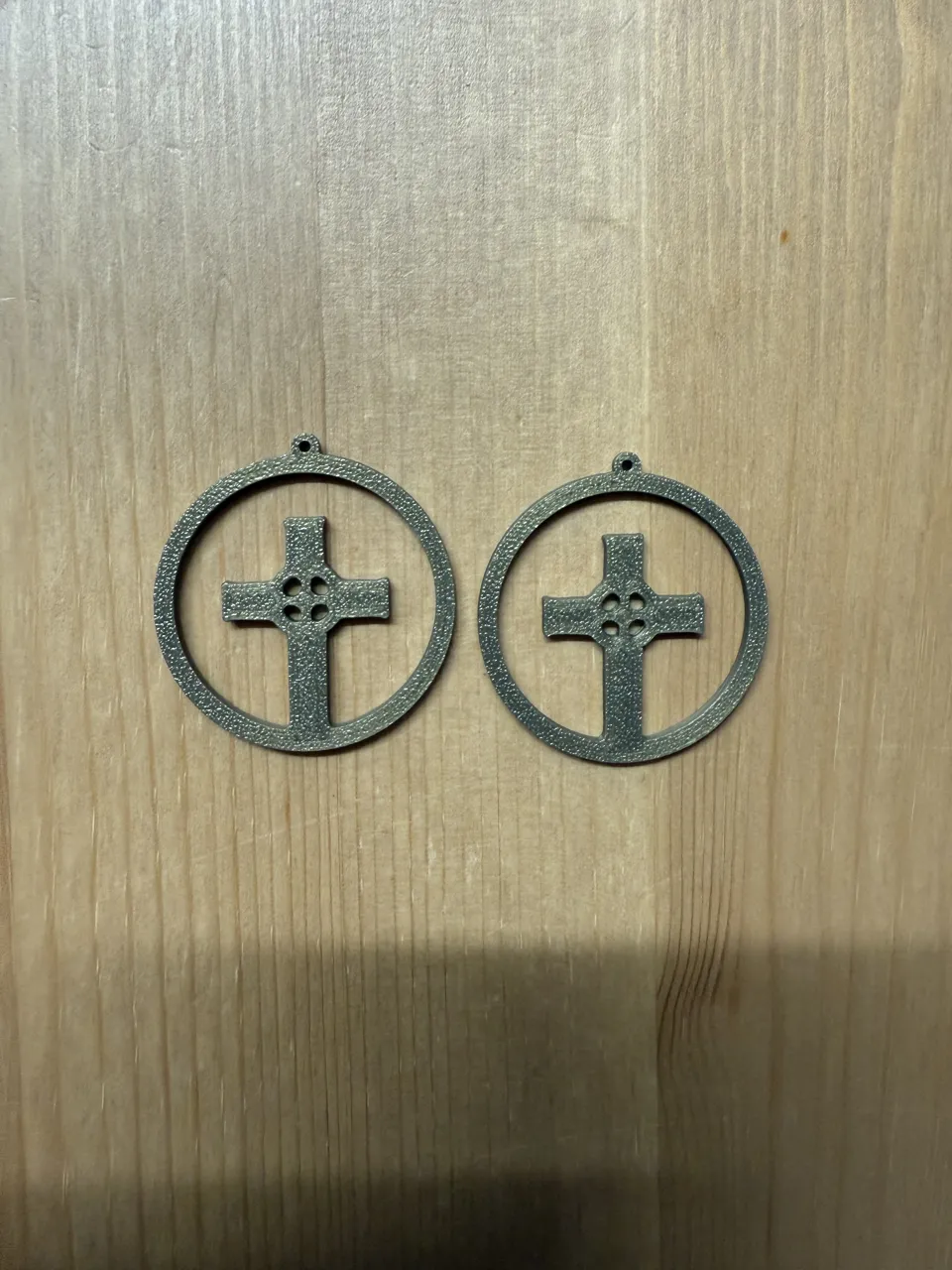Halloween Cross Earrings view 2