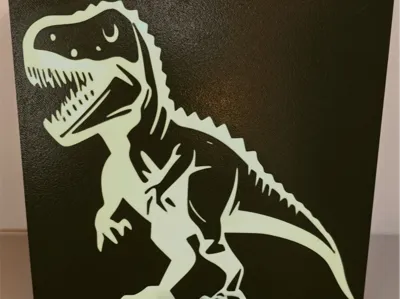 Lightbox - Tyrannosaurus Trex dinosaur