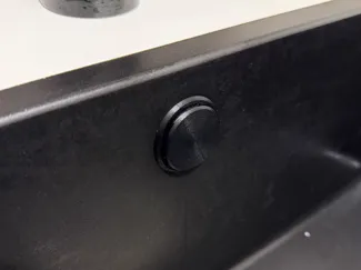 IKEA sink overflow cover with mount