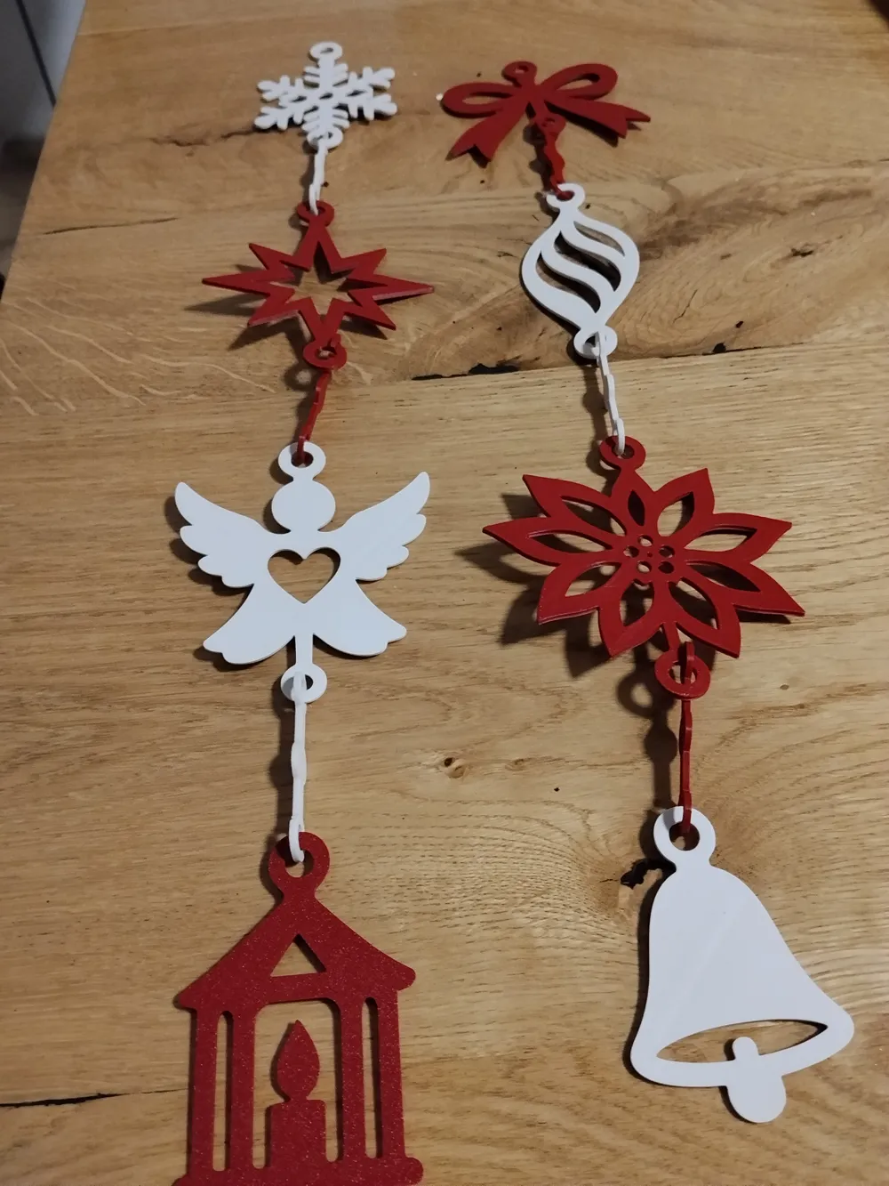 Christmas Window Hanging Ornaments Set - Free 3D Print Model - MakerWorld