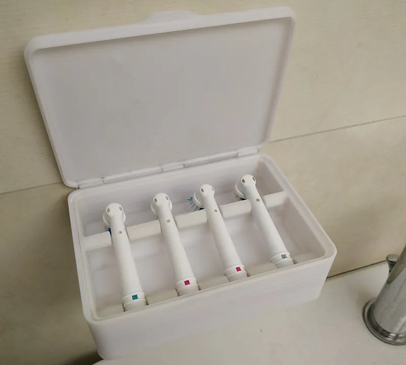 Wall case for Oral B heads