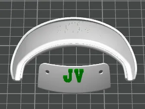JV Hornets Helmet Bumpers
