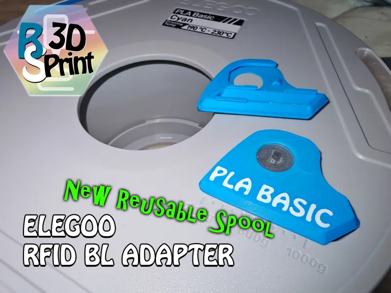 Bambu RFID Adapter for ELEGOO Reusable Spools