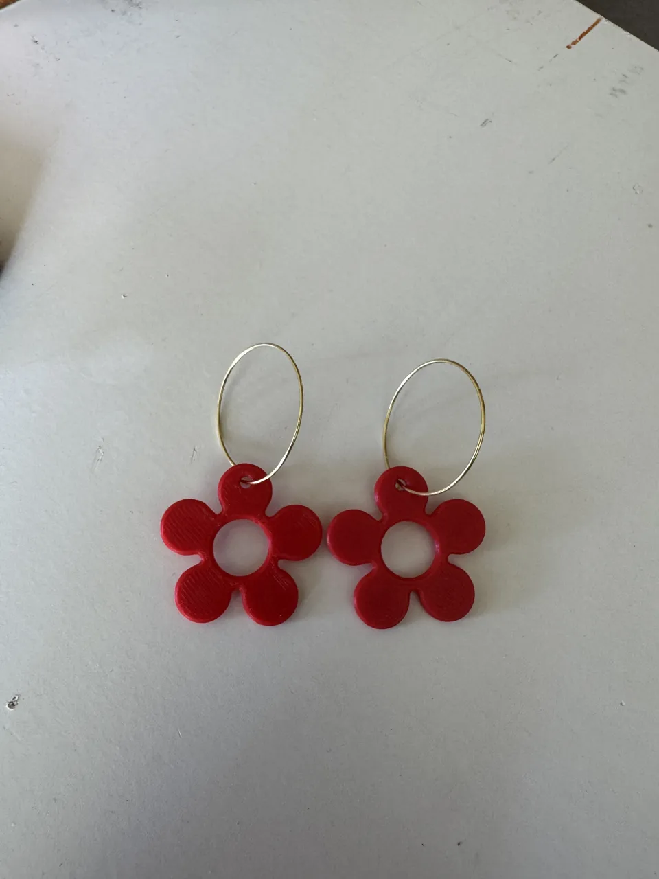 Flower Earrings view 2