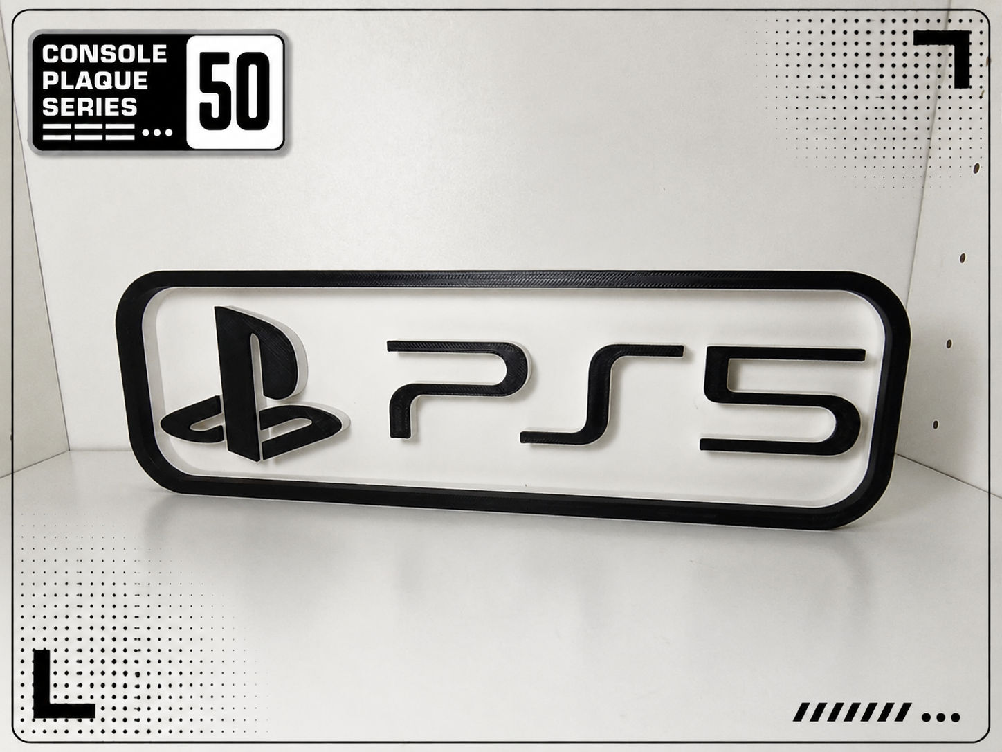 Console Logo Plaque - PS5 / PlayStation 5