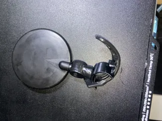 Bicycle mirror replacement mount
