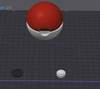 Pokeball Print By Object - Half Assembled