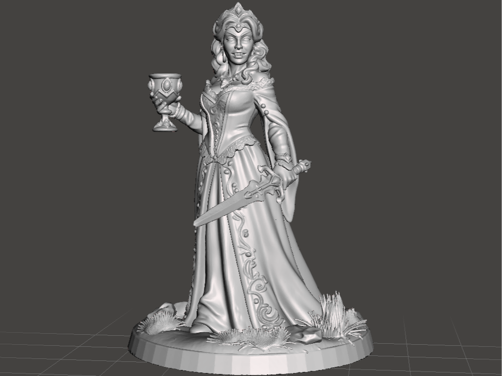 D&D Female Vampire Noble