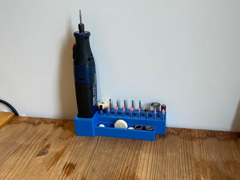 ferm rotary tool and bits holder