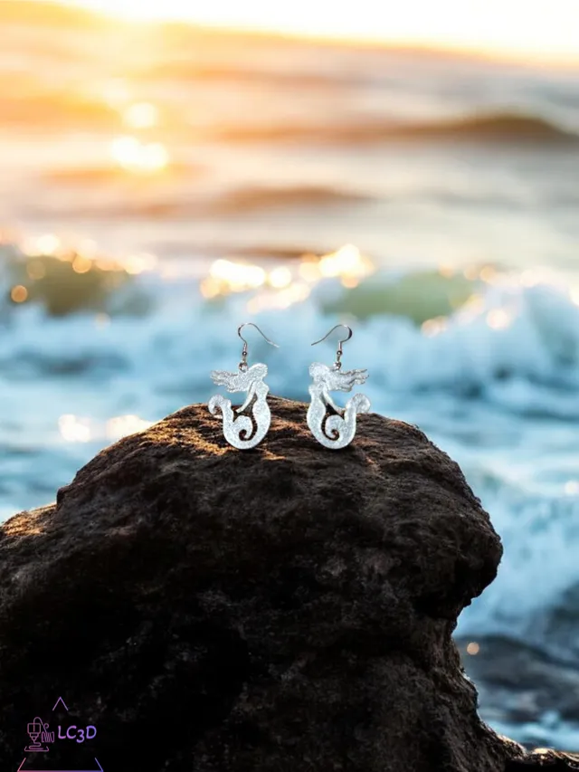 Mermaid earrings