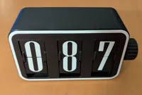 Countdown: Split Flaps in reversed Order for counting down