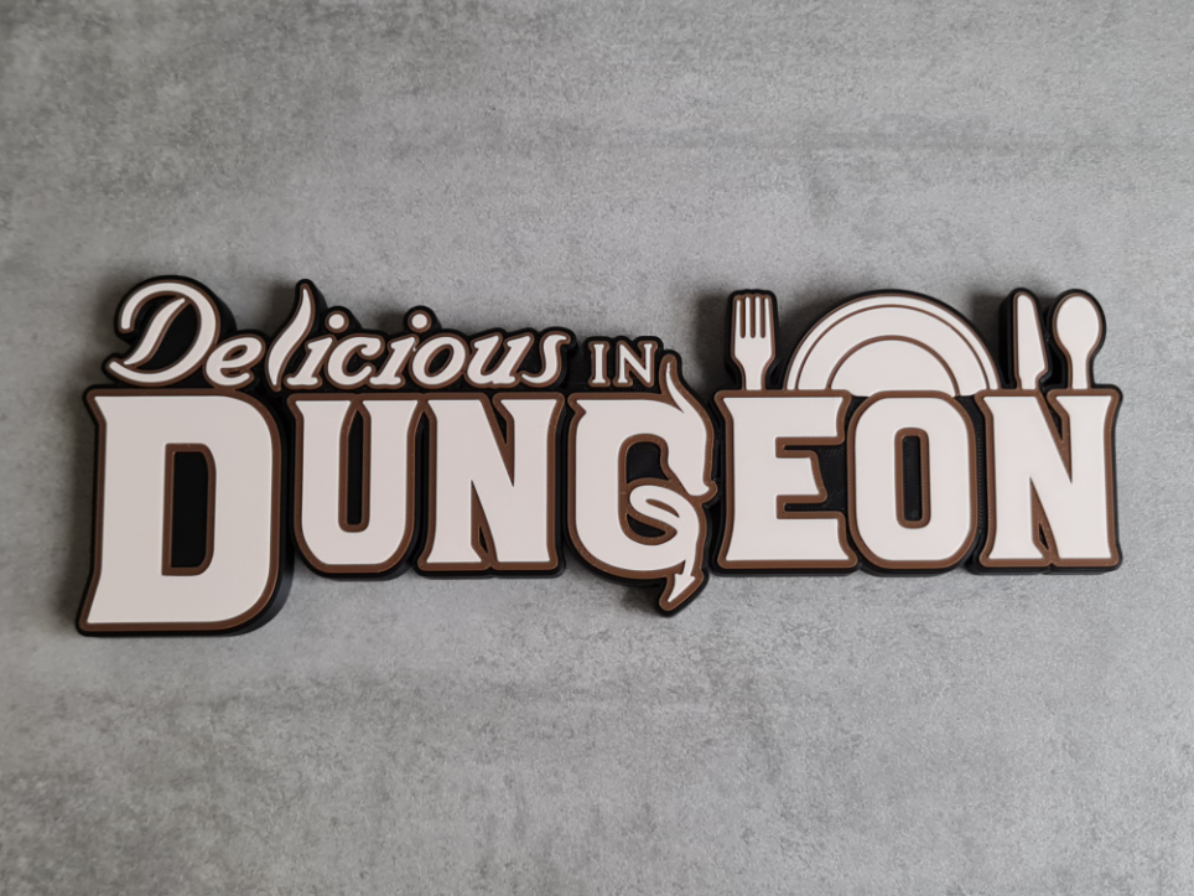 Delicious in Dungeon Logo / Sign 