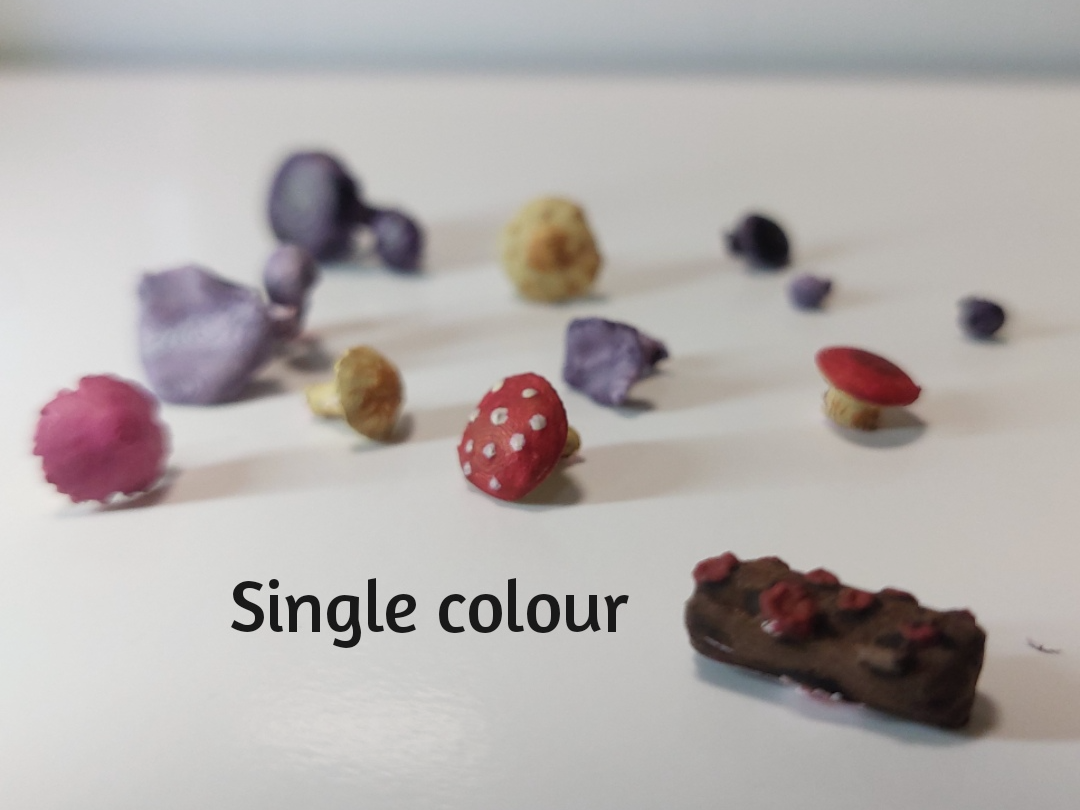 Mushrooms for Miniature bases, Diorama, Gaming