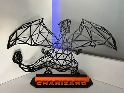 Charizard Low Poly Model