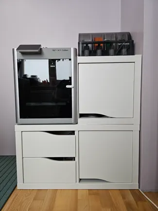 Poop Chute for IKEA KALLAX (fits other setups too)