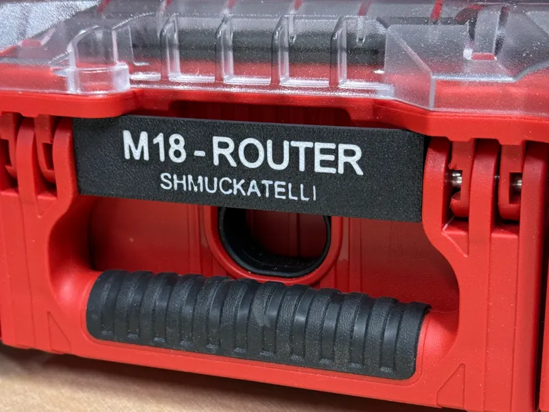 Milwaukee Packout Compact Label (non-spinning)