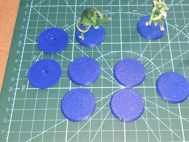 Wargame Mini Bases 25mm, 28mm, 32mm