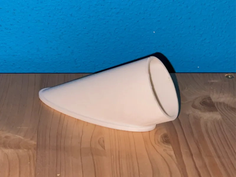 Replacement End Cap for Oval Table Leg