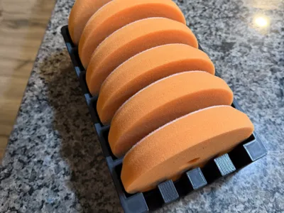DA Polishing Pad Storage and Drying Rack V3