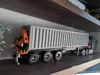 stackable shipping container trailer
