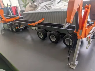 shipping container trailer side load
