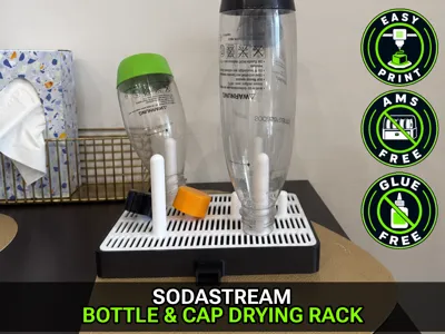 SodaStream Bottle & Cap Drying Rack 