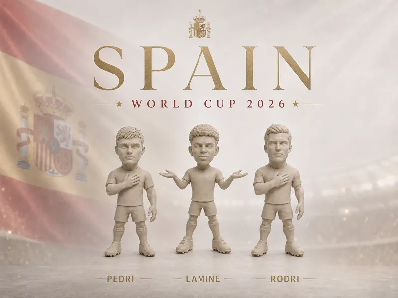 World Cup 2026 Spain – Pedri, Rodri & Lamine