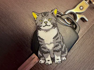 Cat Keychain (Ranch)