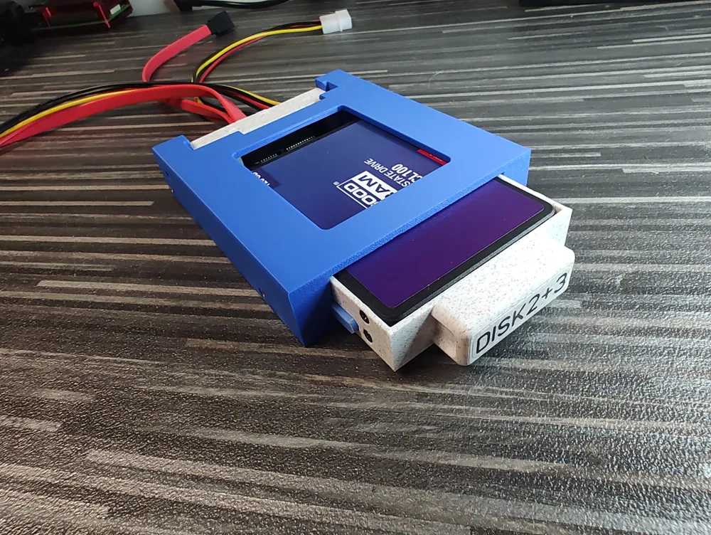 PCDrawer: Hard Drive Drawer Mount for PC Case Bays by SunHater ...