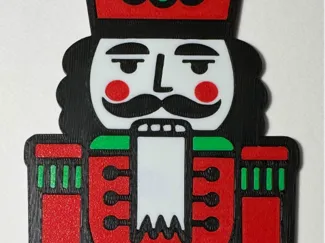 Nutcracker Door Hanger - No AMS