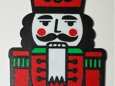 Nutcracker Door Hanger - No AMS