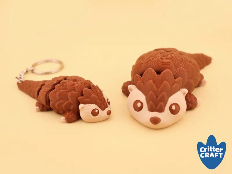 Mini Flexi Pangolin - Articulated Fidget Toy