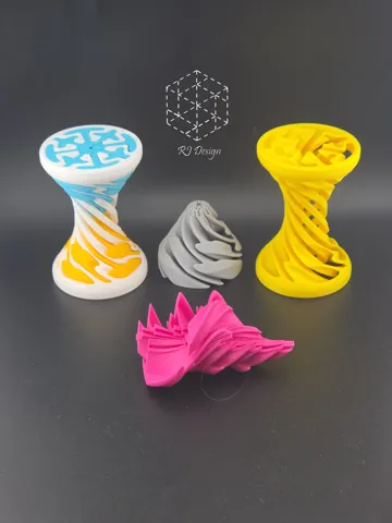 Letrero o emblema decorativo: Vortex Shift Twisty — vista de referencia 4