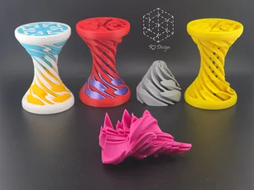 Letrero o emblema decorativo: Vortex Shift Twisty — vista de referencia 3