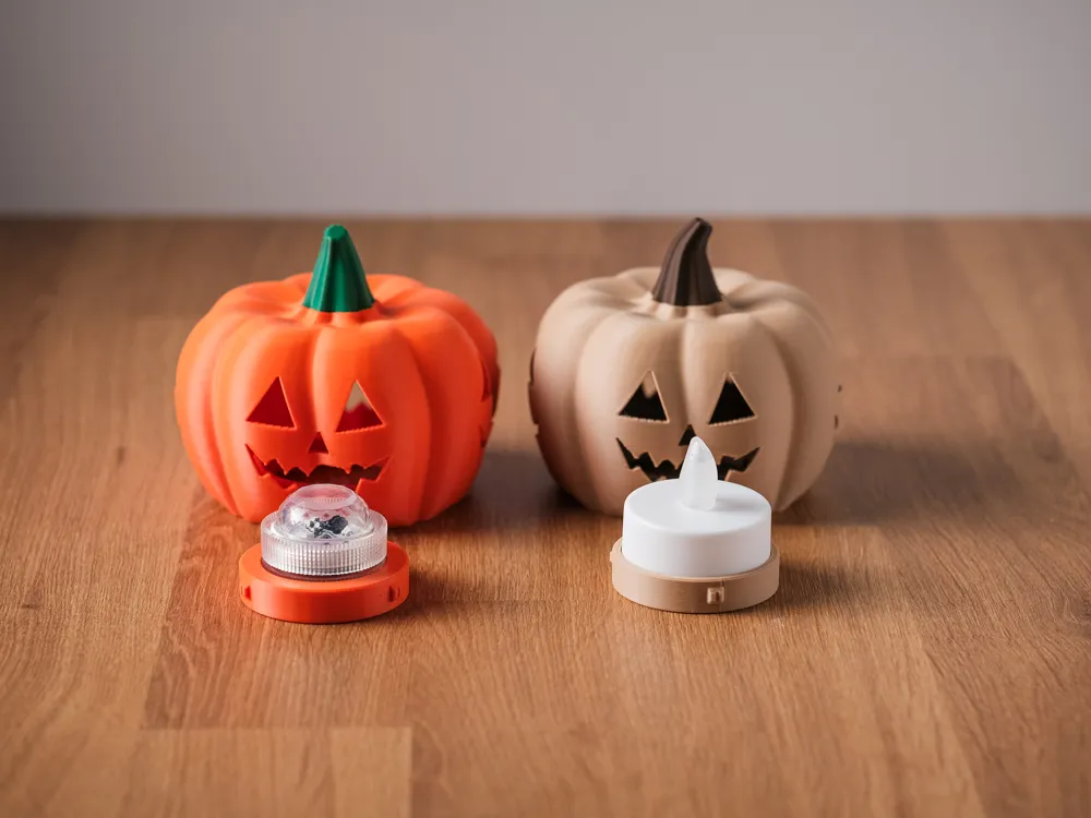Pumpkin Decor Light - Free 3D Print Model - MakerWorld