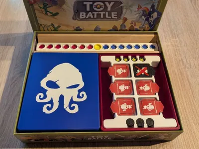 Toy Battle Insert with Medal Track