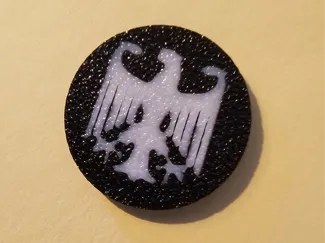 Einkaufswagenchip Bundesadler