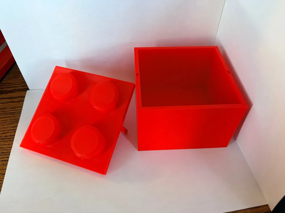 BLOX BOX! (Block box with lid!) - Free 3D Print Model - MakerWorld