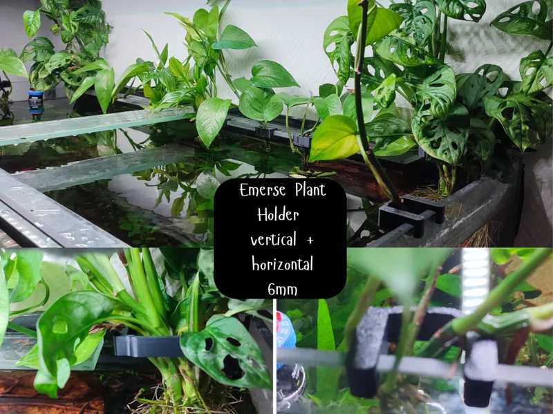emerse plant holder fish tank