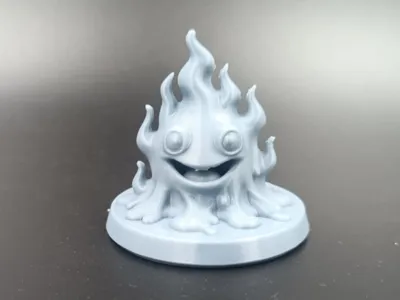 Fire Slime Cute Toy Figurine for Kids Character