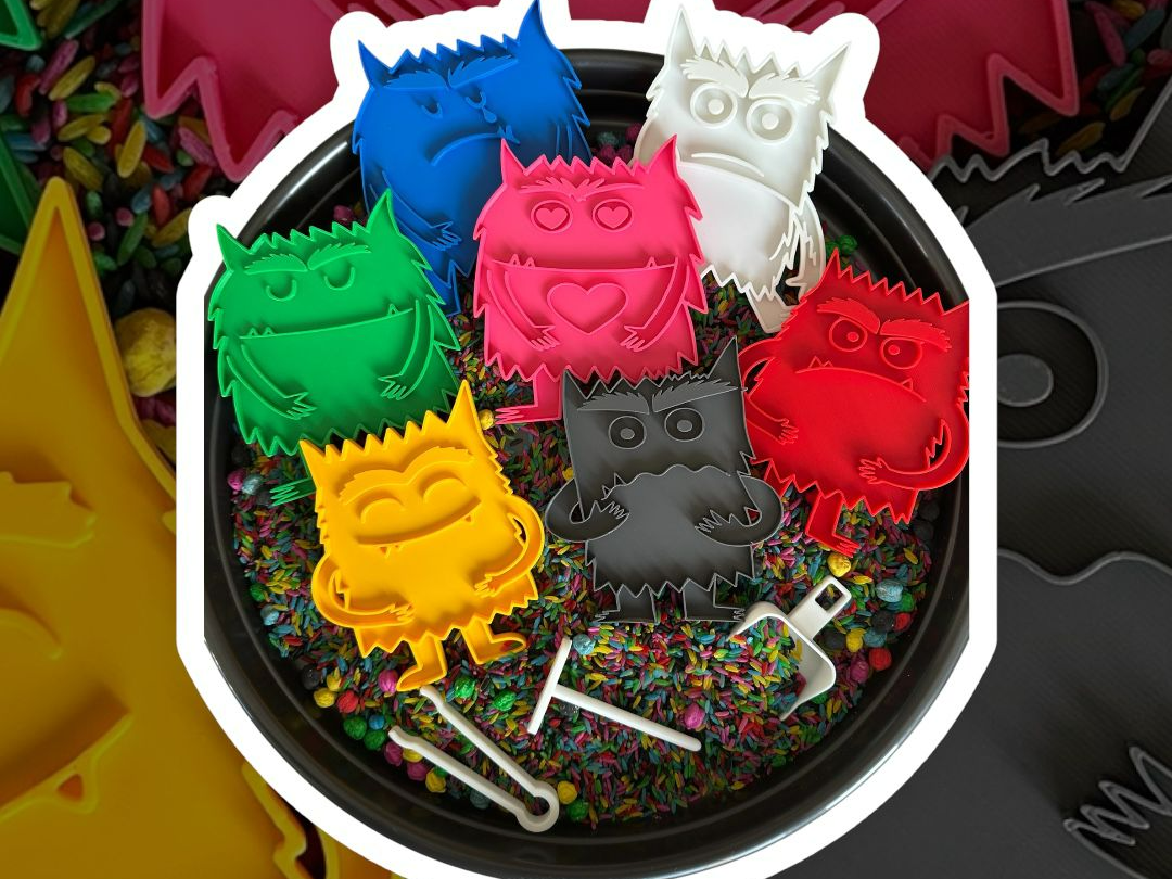 KIT SENSORIAL- MONSTRO DAS CORES/ EMOÇÕES