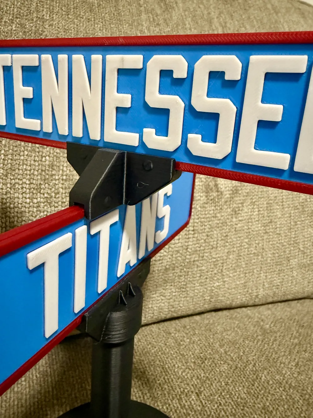 Tennessee Titans street sign - Free 3D Print Model - MakerWorld
