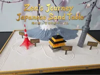 6 Plates - Table + Gold Trim