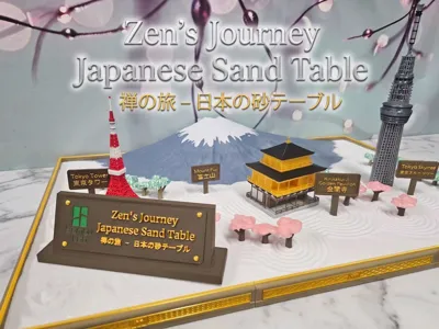 Zen's Journey - Japanese Sand Table