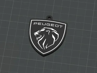 Peugeot keychain