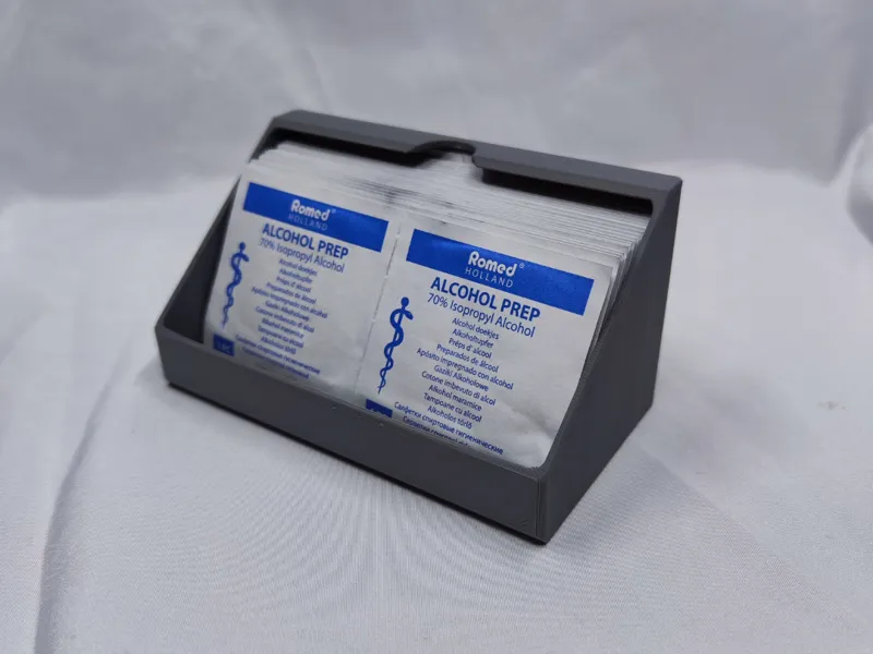 Isopropyl Alcohol wipes holder